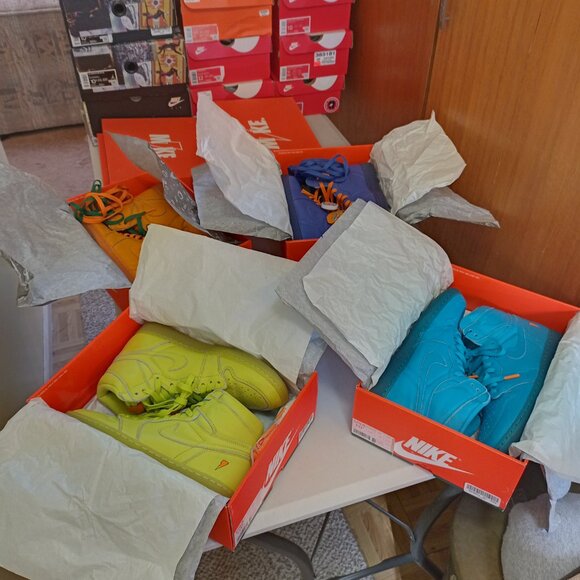 Nike Gatorade Air Jordan 1 Lot 4 Colors Mens 10.5 All Extras - Picture 12 of 12